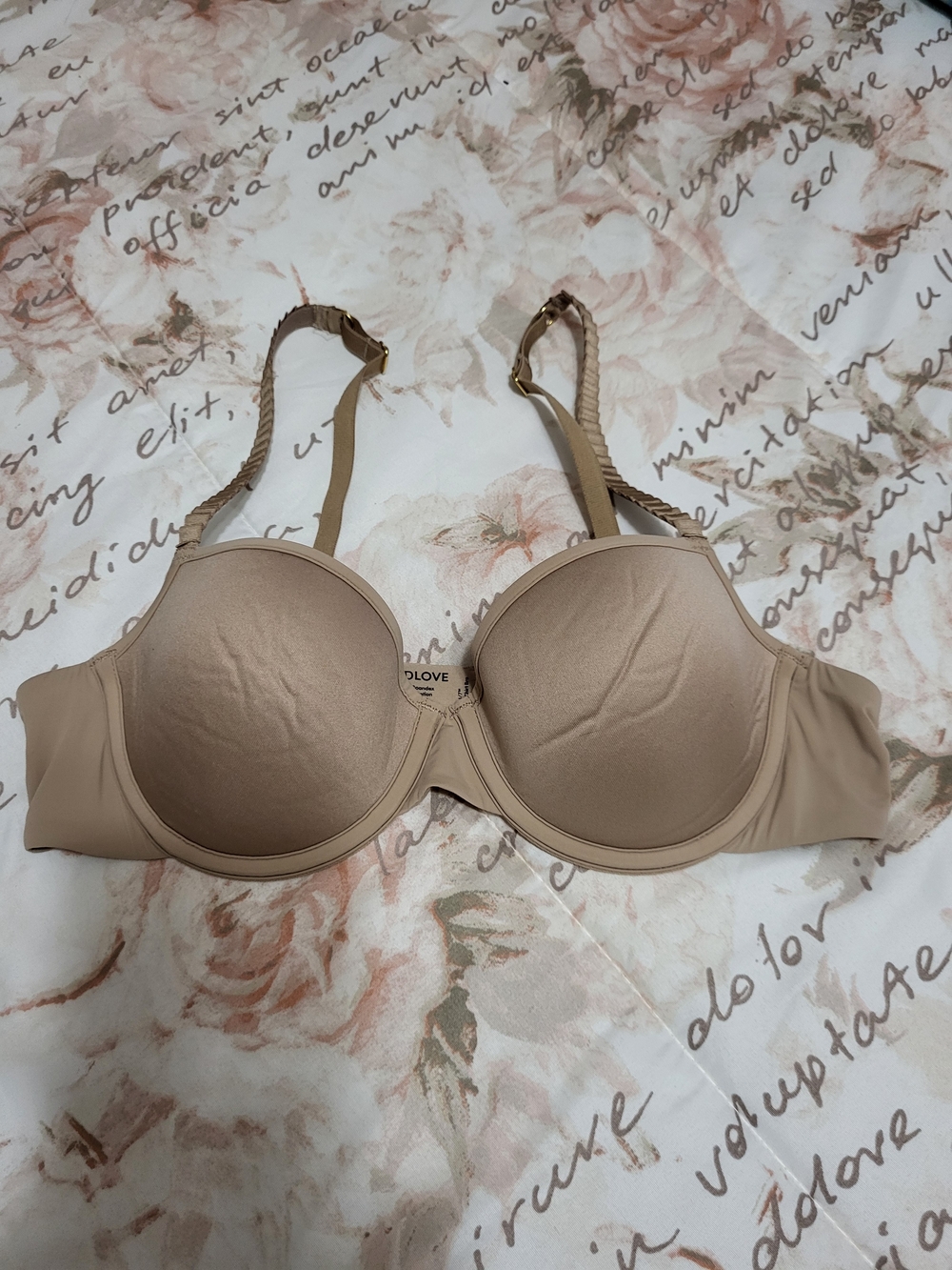 ThirdLove Nude T-Shirt Bra — Smooth Light Beige Support